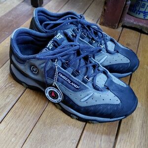 Timberland Gorge C2 grey green nylon & leather Mens hiking boots shoes Mens 8